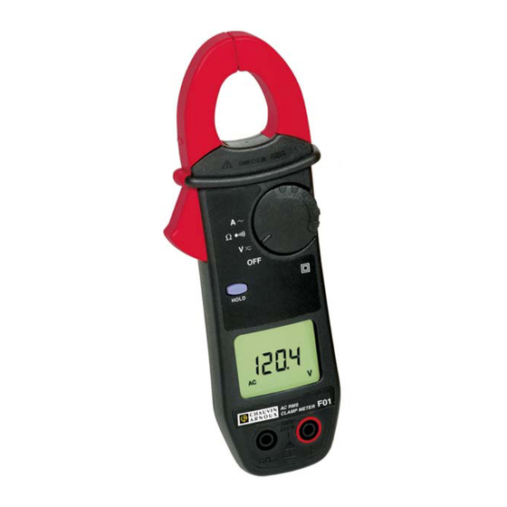 AEMC F01 User Manual