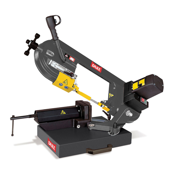 Dake SE-5X8 Instructional Manual