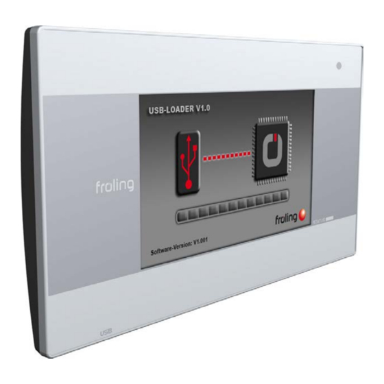 Froling RBG 3200 Touch Manuals