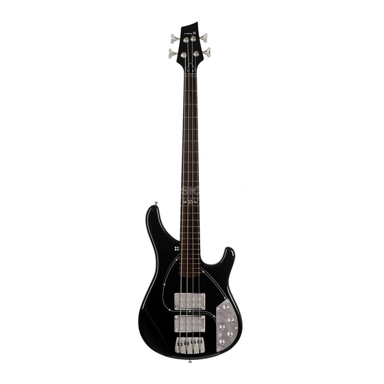 Sandberg Classic Special 5-String Bokote Top Fretless Manual