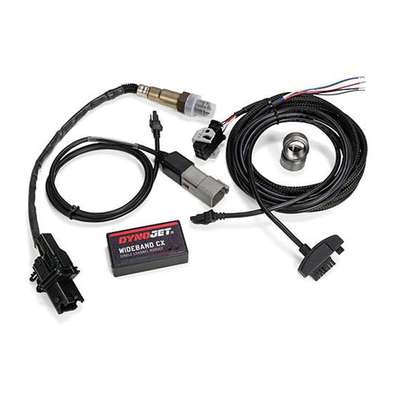 Dynojet WIDEBAND CX Installation Manual