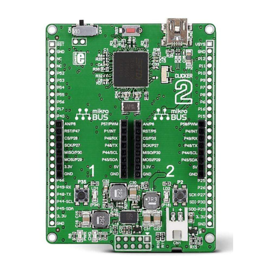 mikroElektronika CLICKER 2 FOR FT90X Manual
