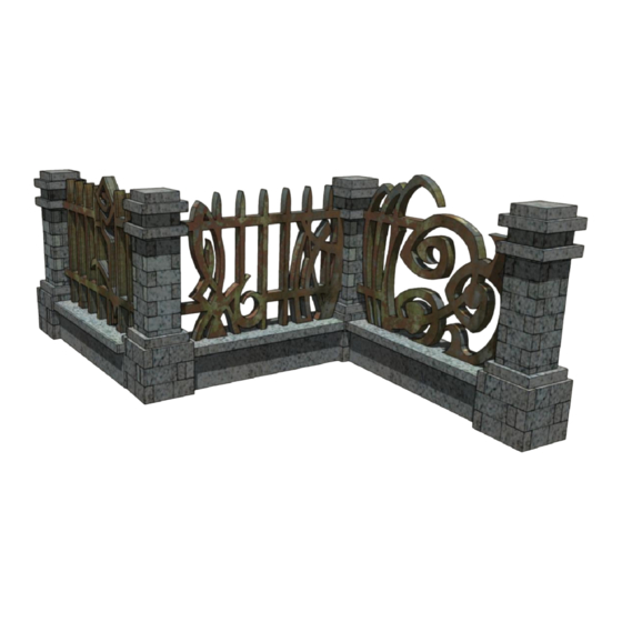 Miniature Scenery Fascinating Fences Instructions Manual