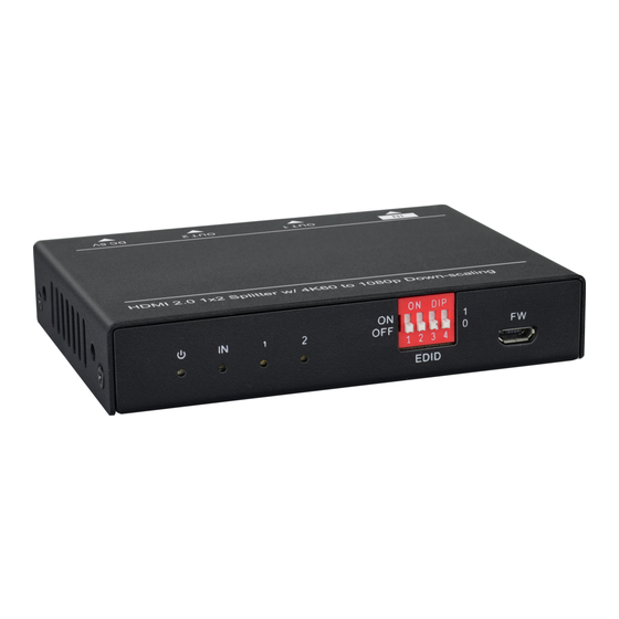 VivoLink VLHDMISP1X2 User Manual
