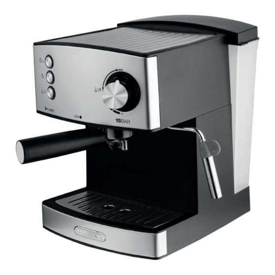 User Manuals: pyrex SB-390 GOLD Espresso Machine