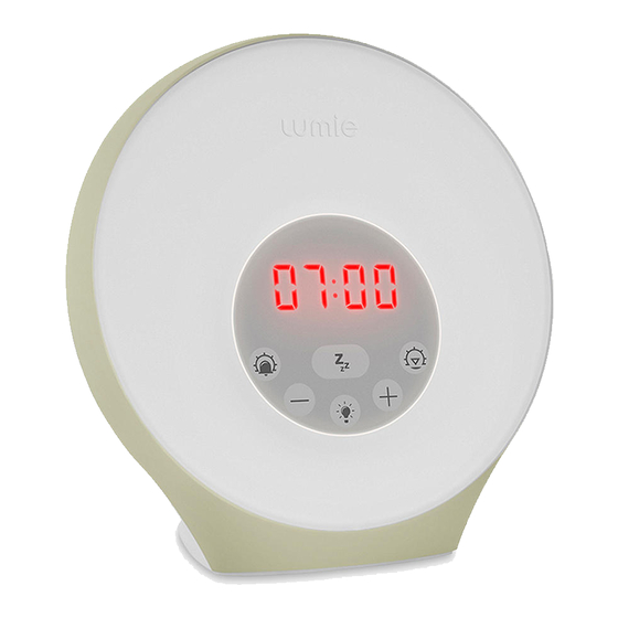 Lumie Sunrise Alarm Manual