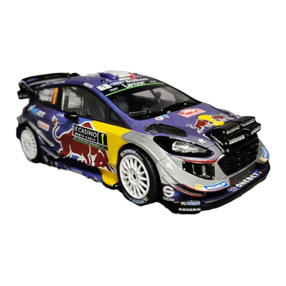 BELKITS Ford Fiesta RS WRC 2017 Manual