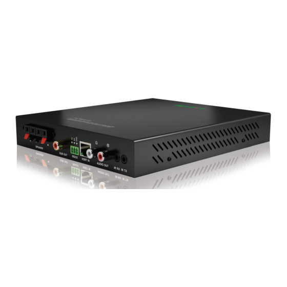 Wyrestorm AMP-001-010 Manuals
