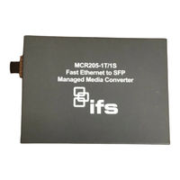 UTC Fire and Security interlogix IFS MCR205-1T User Manual