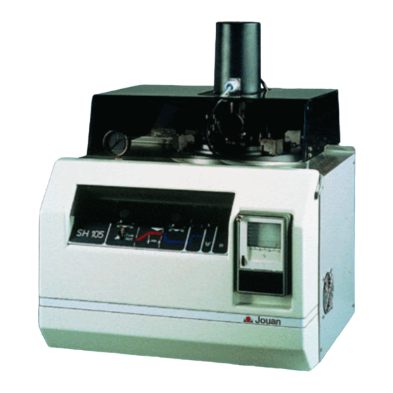 Jouan SH 105 User Manual