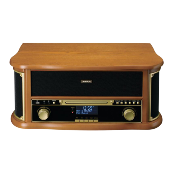 LENCO Classic Phono TCD-2571 User Manual