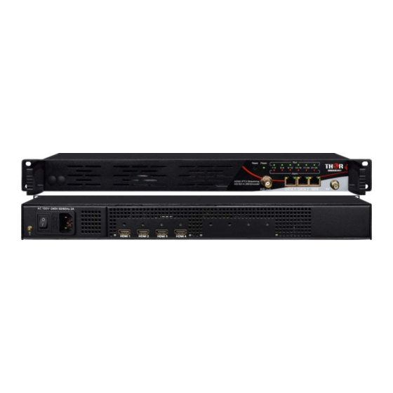 Thor Broadcast HDMI-IPCast Series Manuals