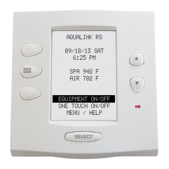 Jandy AquaLink RS6 Troubleshooting Manual