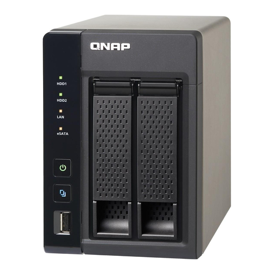 QNAP TS-269L Quick Installation Manual