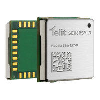 Telit Wireless Solutions SE868SY-D Hardware Design Manual