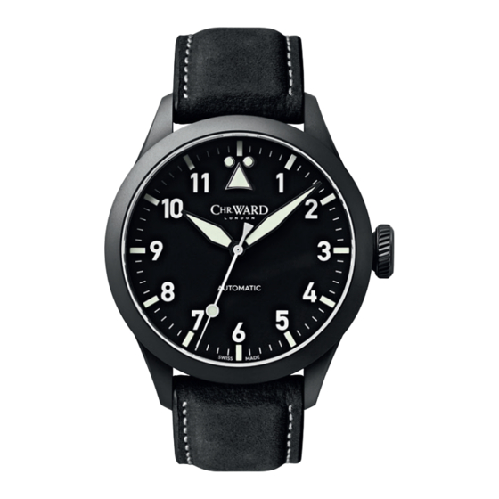 Christopher Ward C8 Pilot Revival Special Edition Manuals