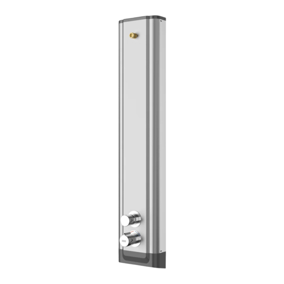 Franke F5ST2020 Shower Panel Manuals