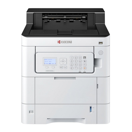 Kyocera ECOSYS PA4500cx Operation Manual