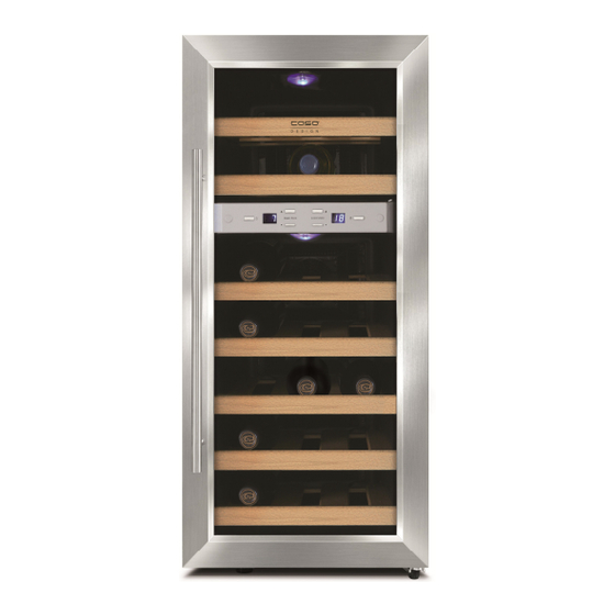 User Manuals: CASO DESIGN WineDuett 21 Wine Cooler