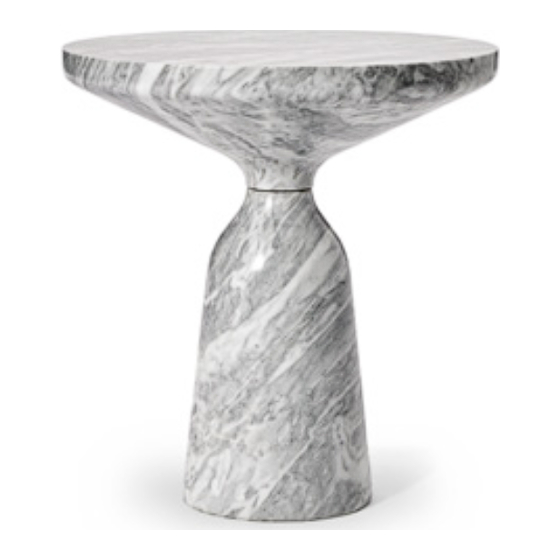 ClassiCon BELL SIDE TABLE MARBLE Instructions