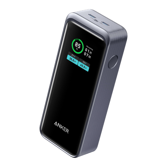Anker Prime Quick Start Manual