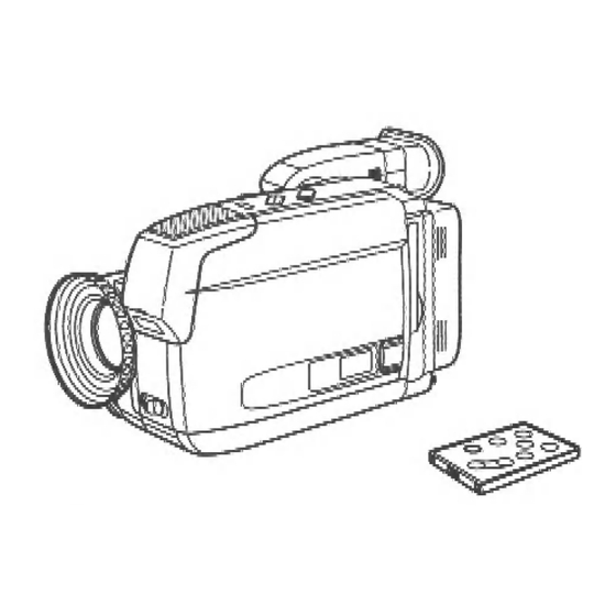 Panasonic Palmcorder IQ PV-A296 Operating Instructions Manual