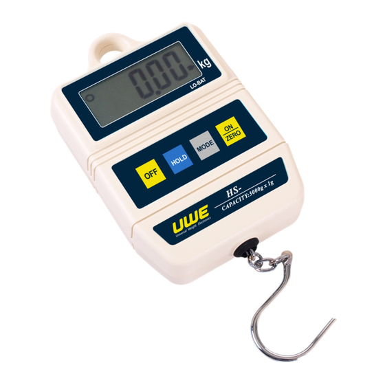 UWE HS-7500 Maintenance Manual