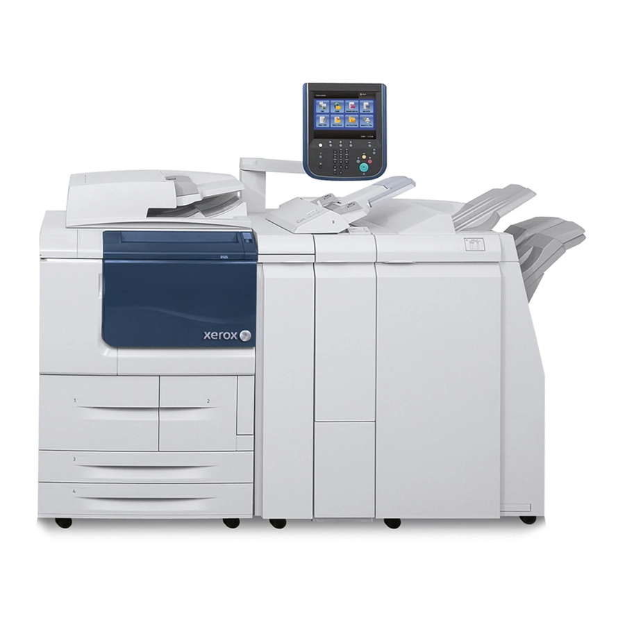 Xerox D110 Manual