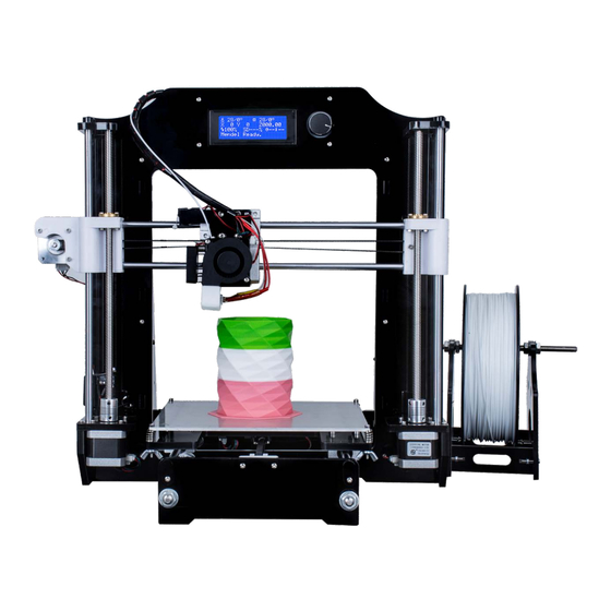 Alunar M508 Prusa i3 Quick Start Manual
