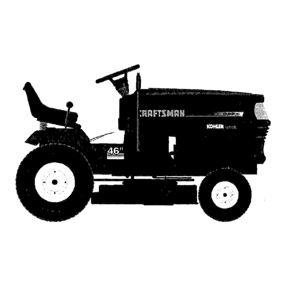 Craftsman EZ3 917.2566 Owner's Manual