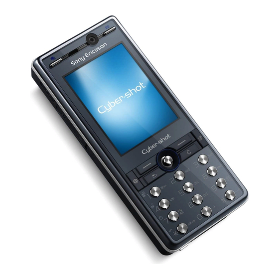 Sony Ericsson K810i User Manual