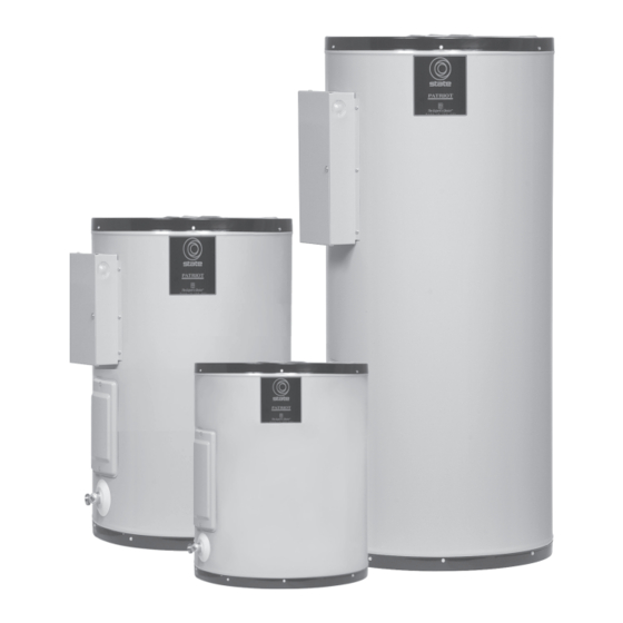 State Water Heaters PCE 6-120 Manuals