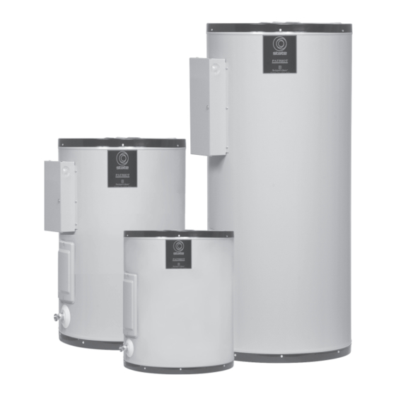 State Water Heaters PCE 6-120 Installation &  Operation Instruction