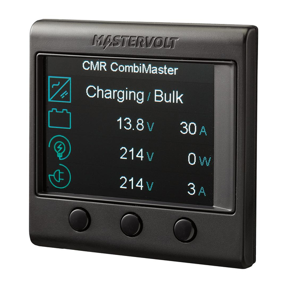 Mastervolt SmartRemote Quick Start Installation Manual