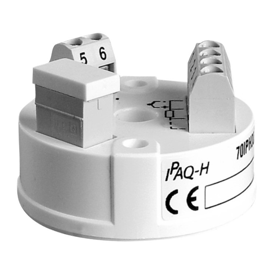 INOR IPAQ-H/HX User Instructions