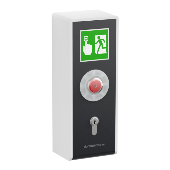 Dormakaba SafeRoute STL-G Series Mounting Instructions