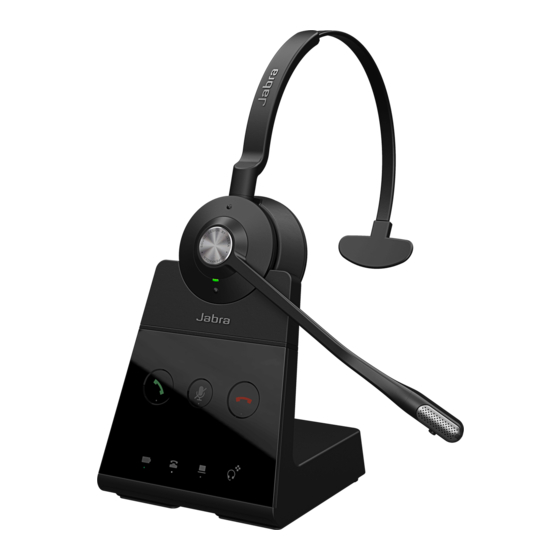 Jabra Engage 65 Mono Quick Start Manual