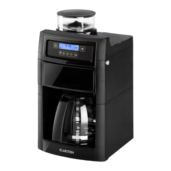 Klarstein Grind & Brew Aromatica II Duo Manuals