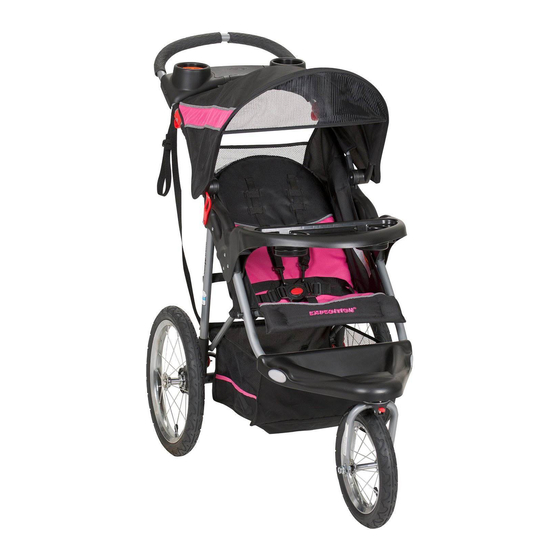 BABYTREND Expedition Zero Flat Jogger TJ94 F Series Instruction Manual