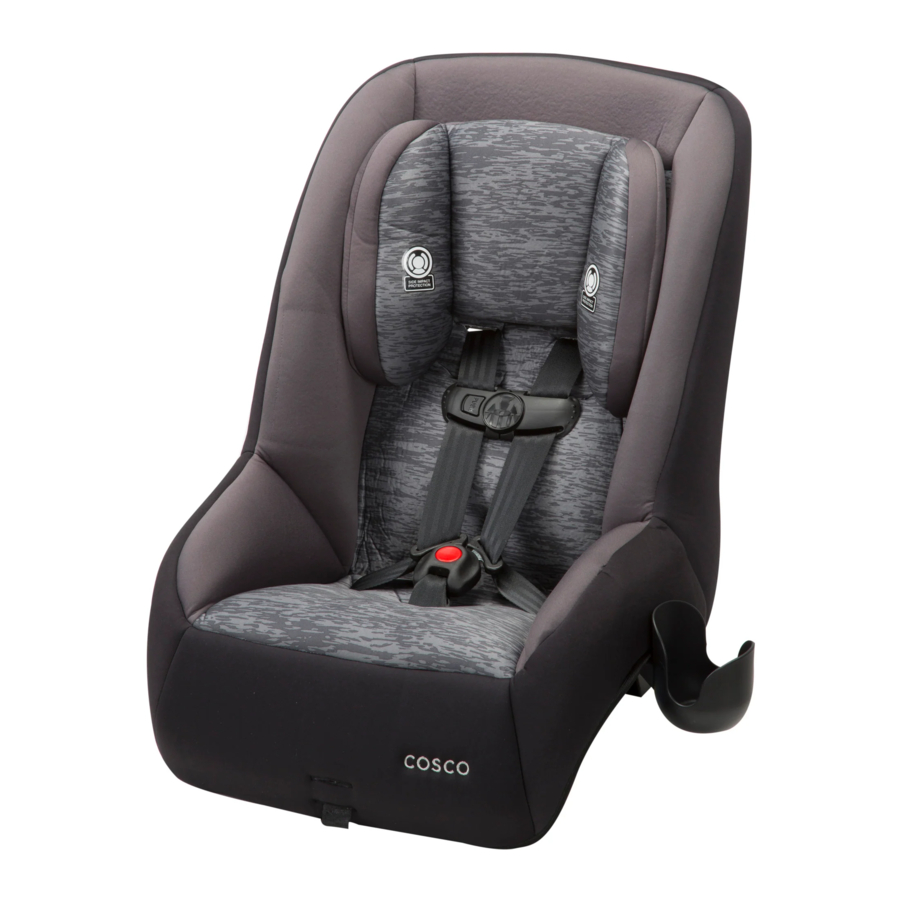 Cosco MIGHTY FIT 65 / DX / LX - Car Seat Manual