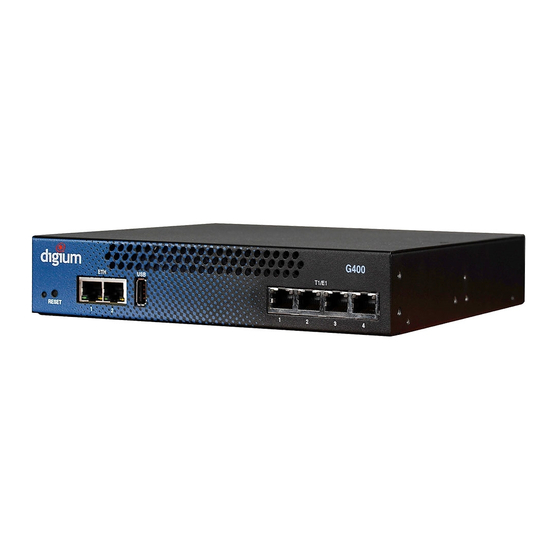 Digium series G11 Administrator's Manual