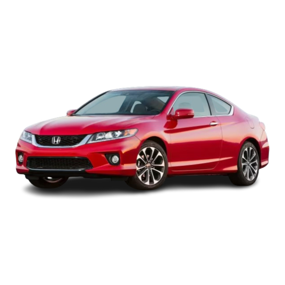User Manuals: Honda Accord Coupe LX-S 2015 Used Car