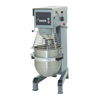 Varimixer W40(A) Spare Part And Operation Manual