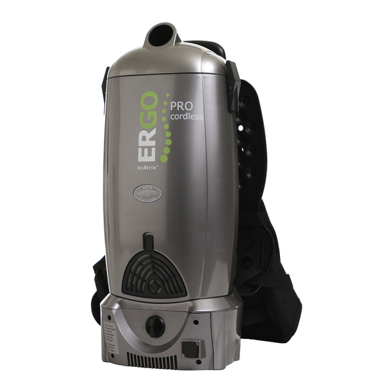 Atrix ERGO PRO VACBPAIC Owner's Manual