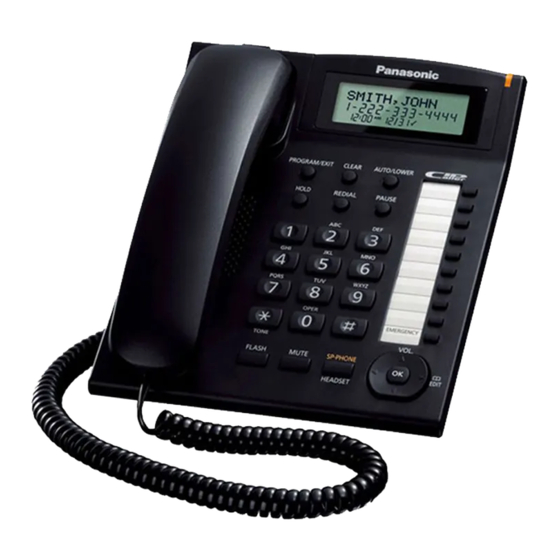Panasonic KX-TS880MXW Service Manual