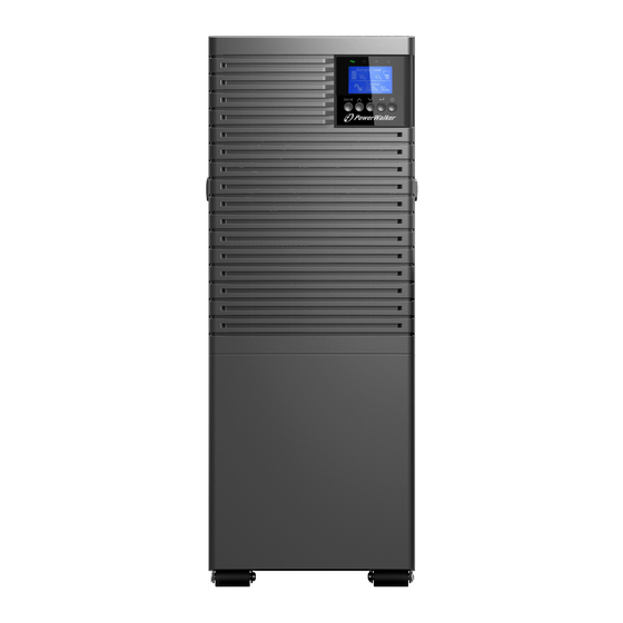 PowerWalker VFI 10K ICT IoT 3/3 BI Manual