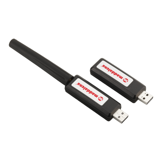 MADDALENA wM-Bus 868 USB Key Instructions For Installation, Use And Maintenance Manual
