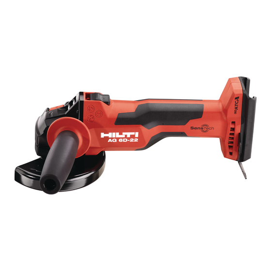 Hilti AG 6D-22-125 Manual