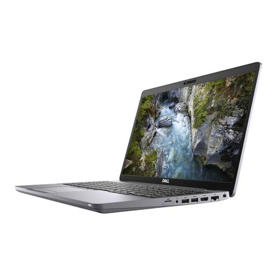 Dell Precision 3550 Setup And Specifications Manual