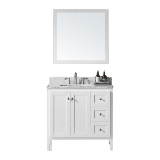 Exclusive Heritage YK-10036S-WMCG Installation Manual